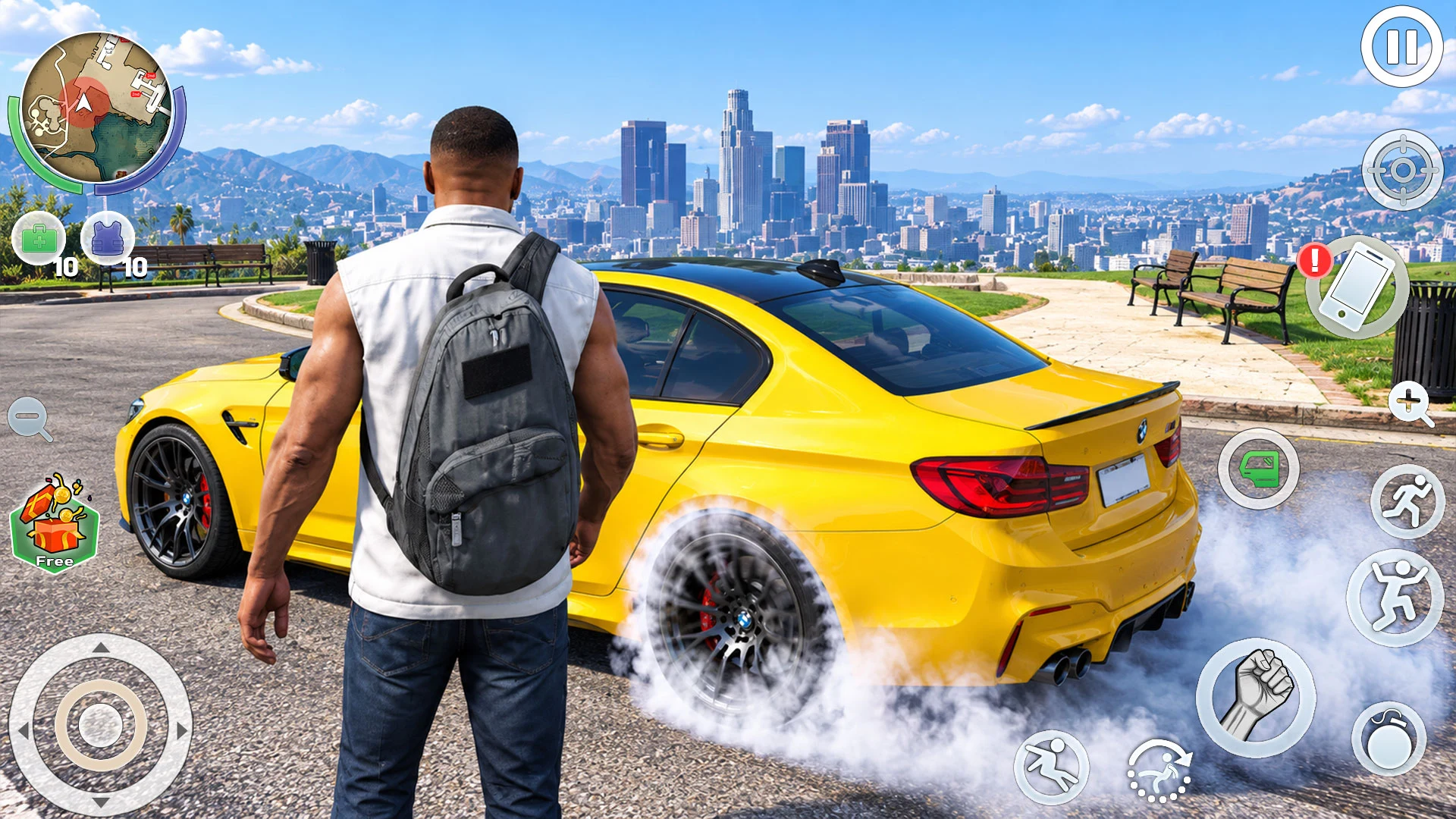 Grand City Gangster World Game screenshot